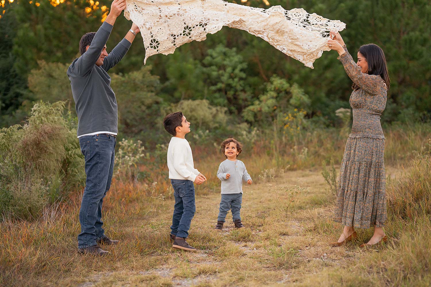 family photographer fall minis the woodlands