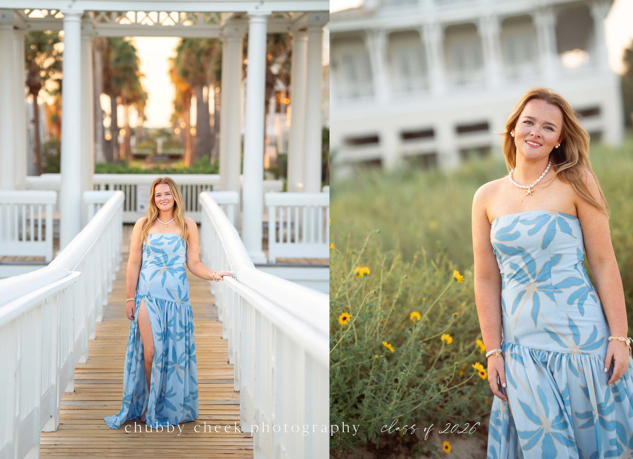 senior photos galveston beach